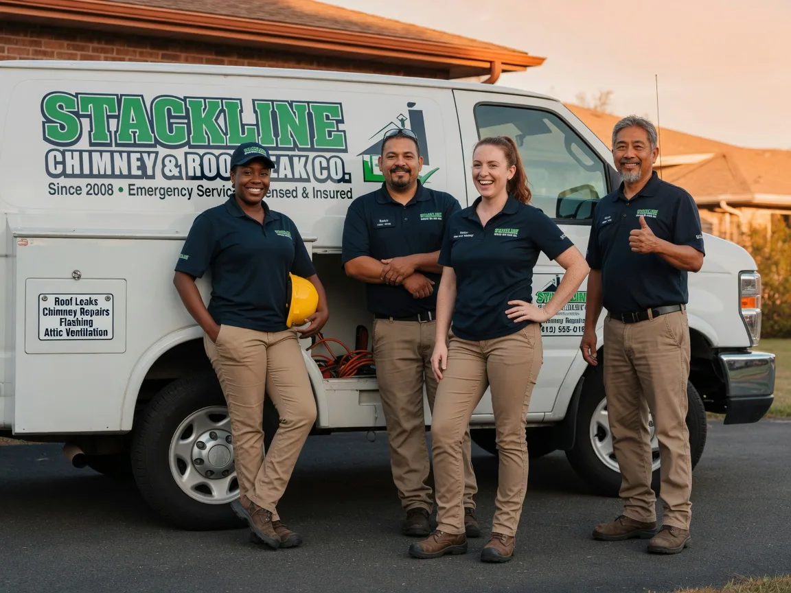 Chimney flashing repair company in Dillsboro, NC